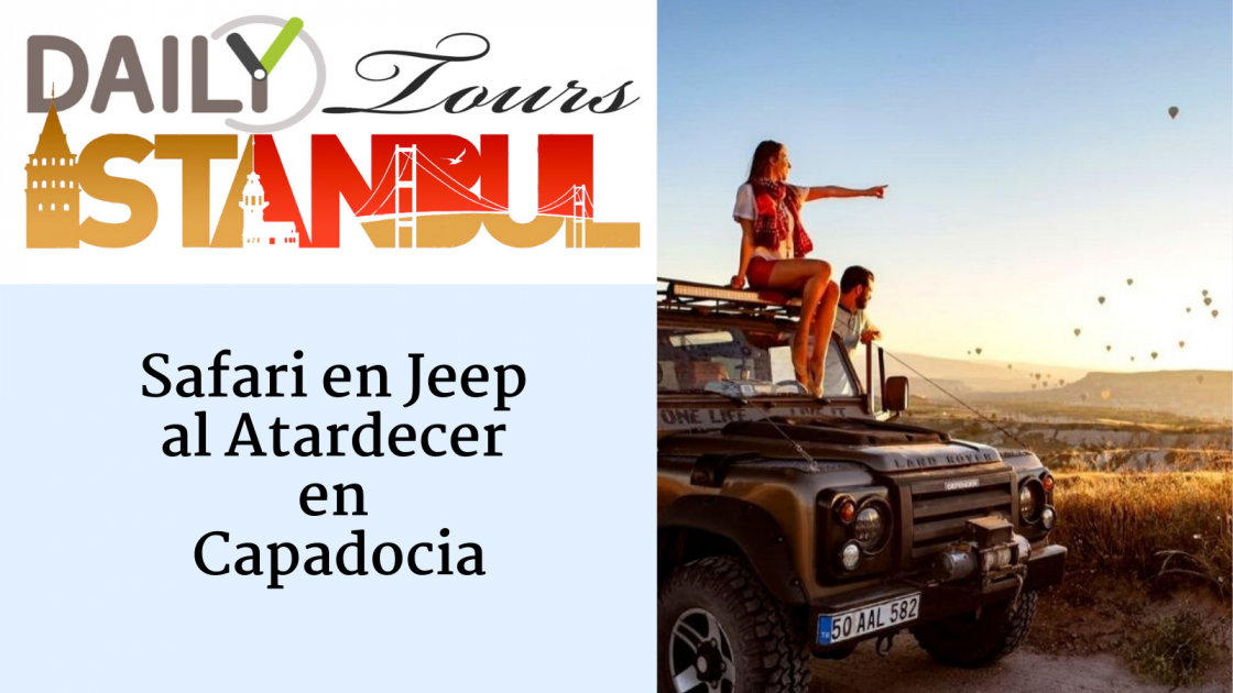 Safari en Jeep al Atardecer en Capadocia